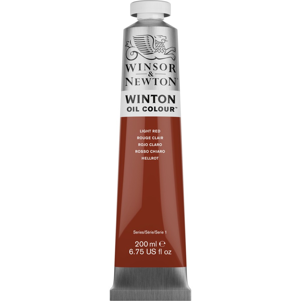 Oil paint Winton Oil Colour - Winsor & Newton - Light Red 200 ml