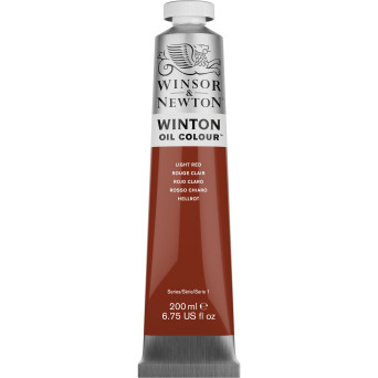 Farba olejna Winton Oil Colour - Winsor & Newton - Light Red 200 ml