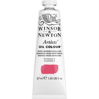 Farba olejna Artists' Oil Colour - Winsor & Newton - Rose Madder Genuine 37 ml