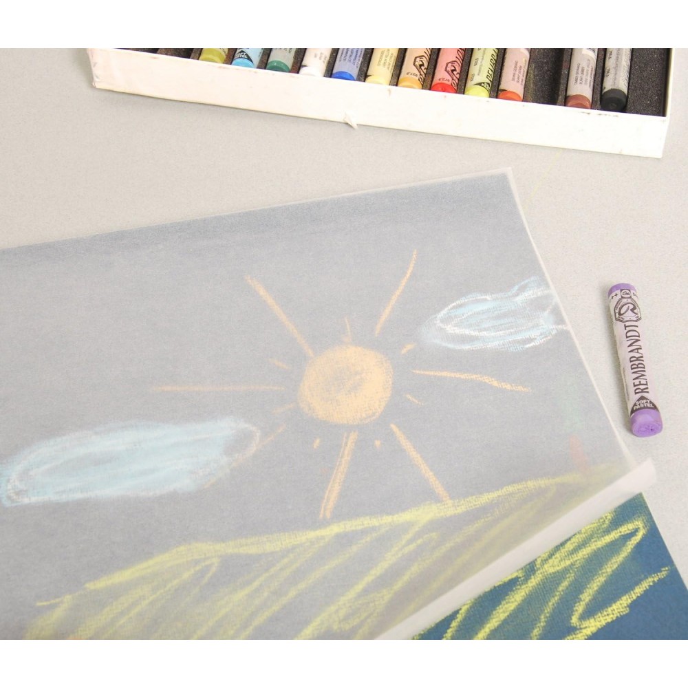 Papier do pasteli suchych Ingres 30 x 40 cm - Clairefontaine - 130 g 25 ark.