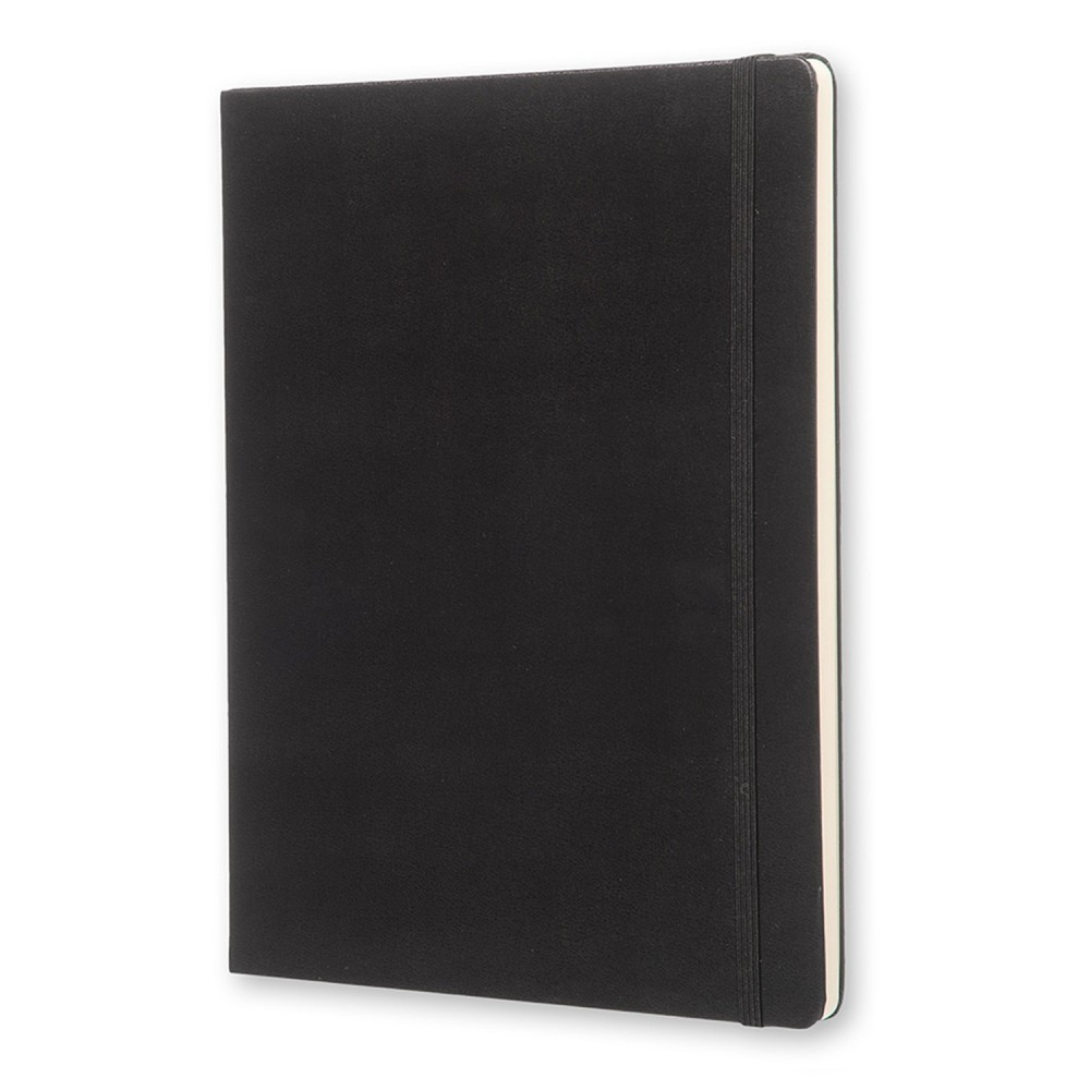 Notatnik w kropki XL - Moleskine - czarny twarda okładka