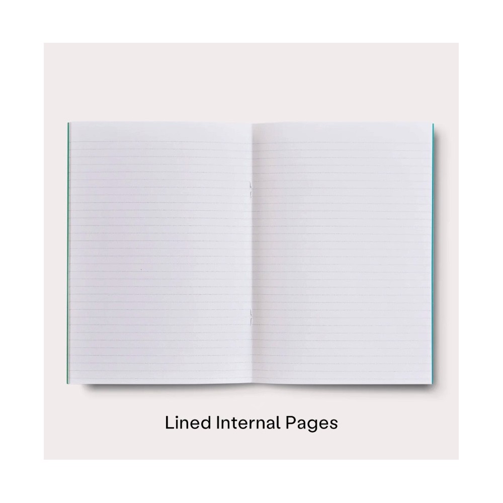 Ruled Notebook Slimline Beacon A5 - The Completist. - softcover 120 g/m2