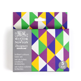 Zestaw gwaszy Designers Brilliant - Winsor & Newton - 5 x 14 ml