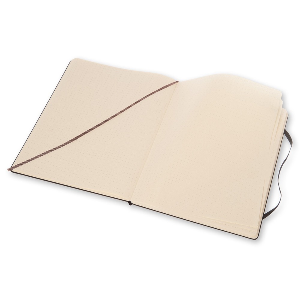 Notebook Moleskine XL Dotted Black - Hard 70g/m2