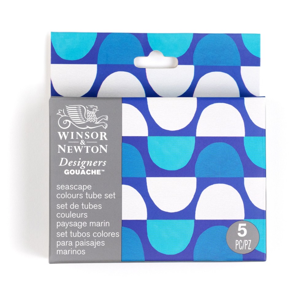 Zestaw gwaszy Designers Seascape - Winsor & Newton - 5 x 14 ml