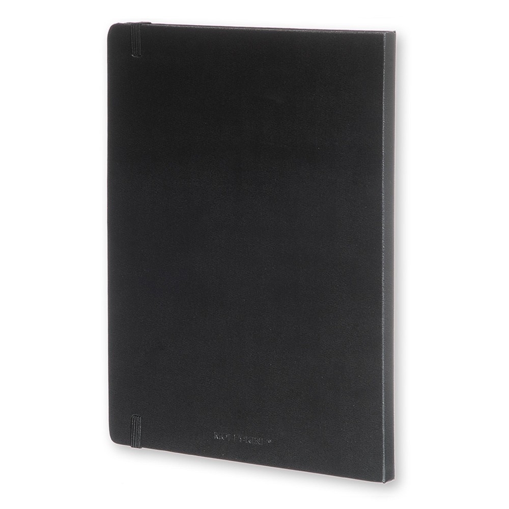 Notatnik w kropki XL - Moleskine - czarny twarda okładka