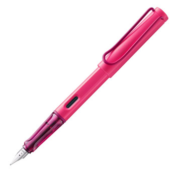 Fountain pen Safari - Lamy - Neon Pink M
