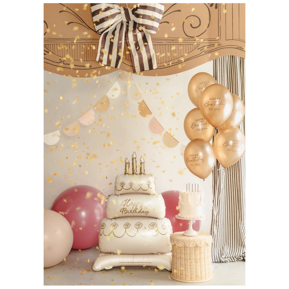 Balon foliowy Tort - 70 x 100 cm