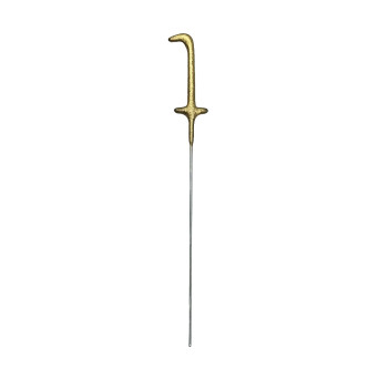 Sparklers Number 1 - gold 15 cm