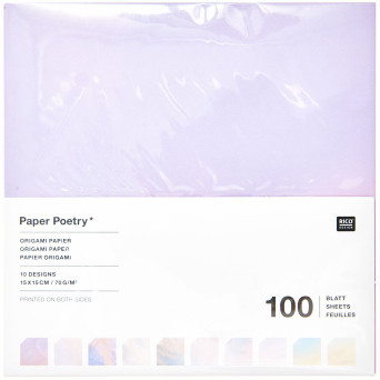 Papier origami The Sky is the Limit 15 x 15 cm - Paper Poetry - 100 ark.