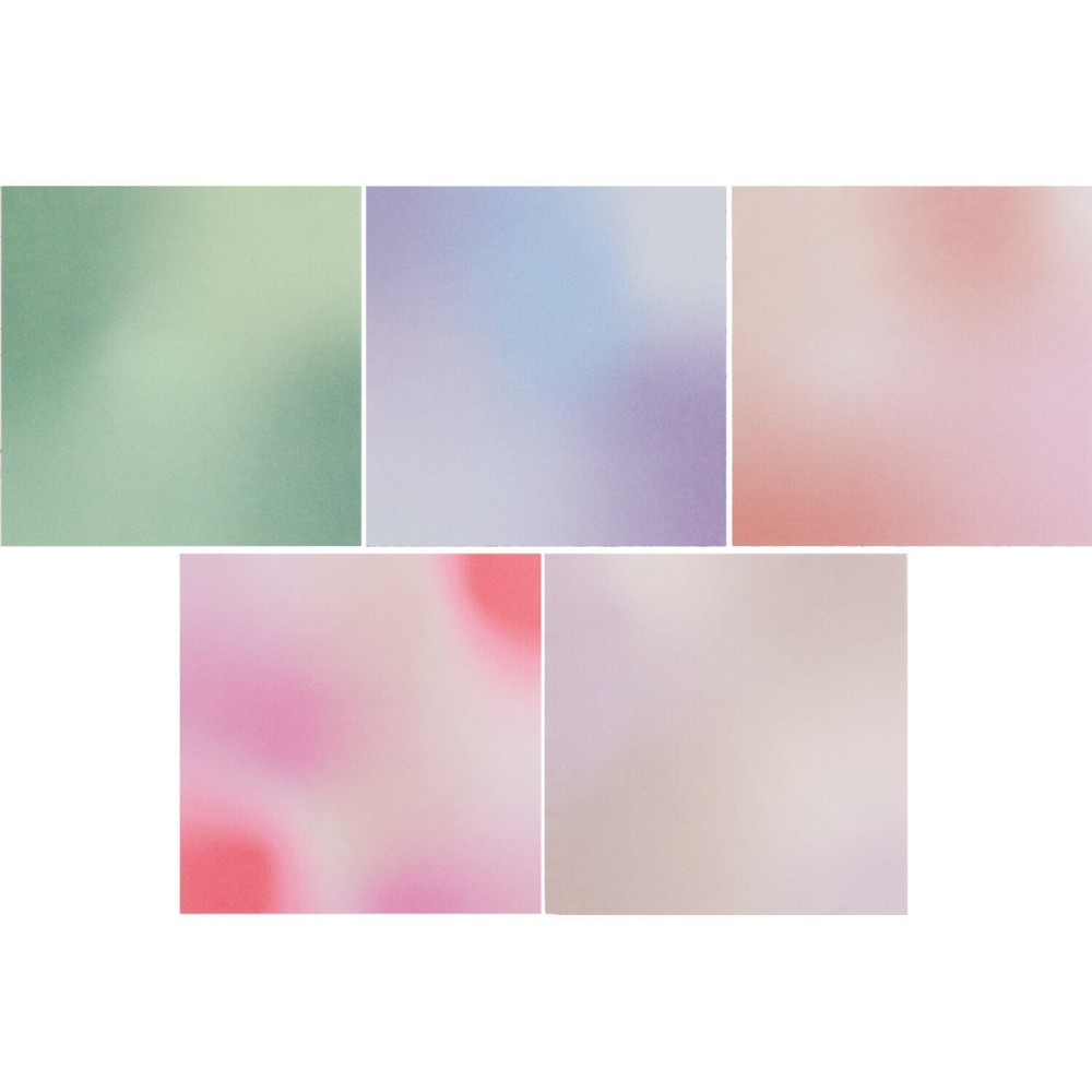 Origami paper Blurry Gradient 15 x 15 cm - Paper Poetry - 100 sheets