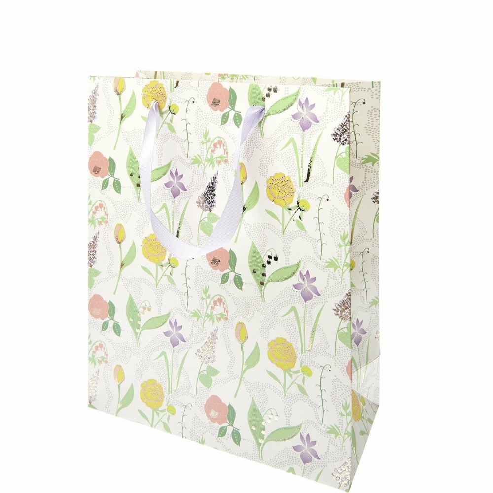 Paper gift bag Flower Meadow - Rico Design - 26 x 32 x 12 cm