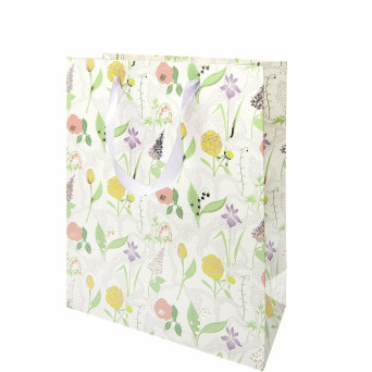 Torba prezentowa Flower Meadow - Rico Design - 26 x 32 x 12 cm