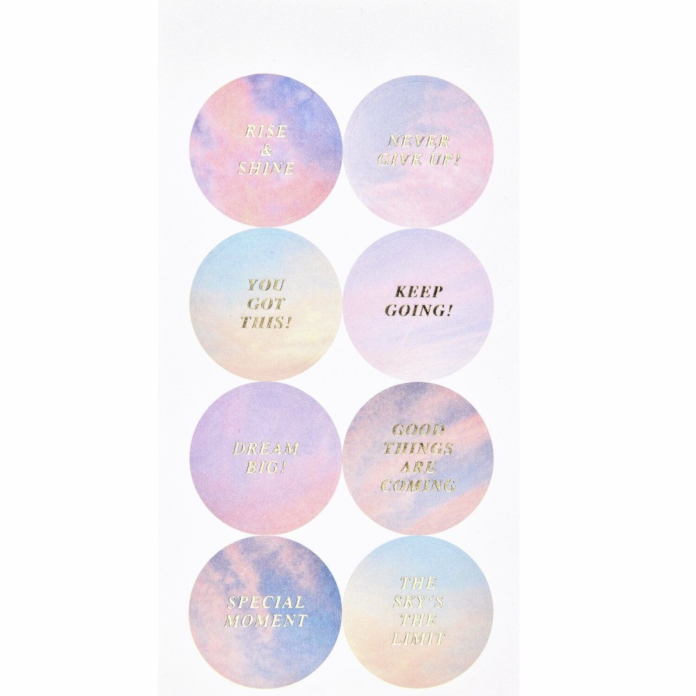 Paper stickers The Sky is the Limit - Paper Poetry - 34 pcs.