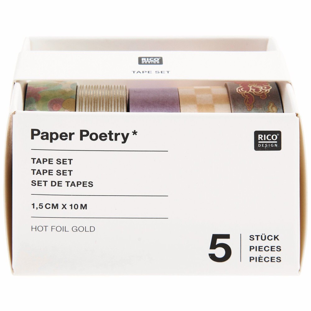 Set of washi tapes The Sky is the Limit - Paper Poetry - 5 pcs.