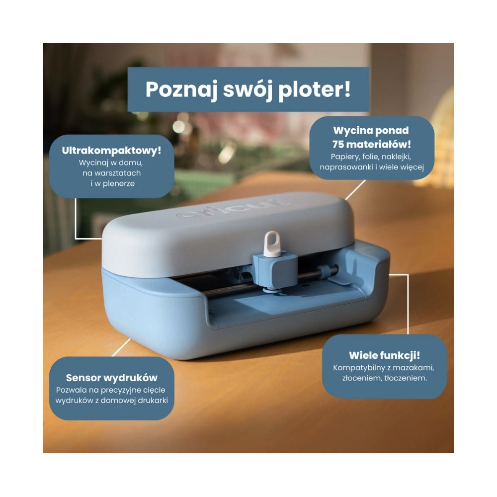 Ploter tnący model Cricut Joy 2 - Cricut - zestaw startowy