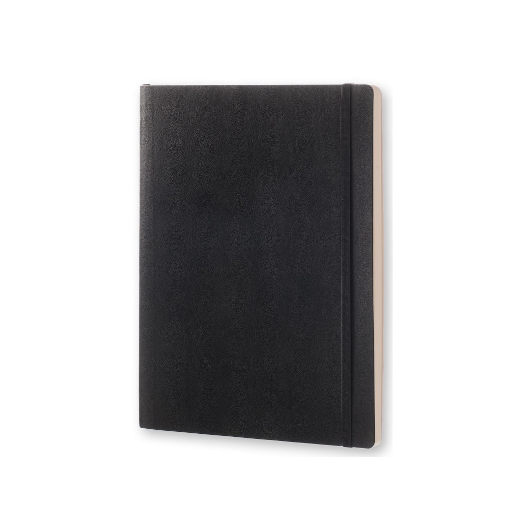 Notatnik w kropki XL - Moleskine - czarny miękka okładka