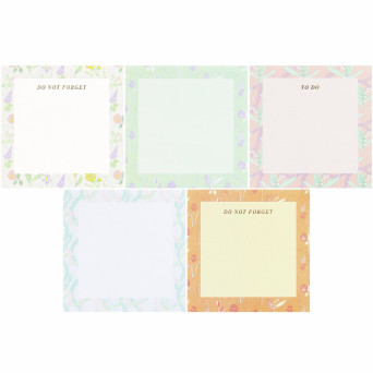 Karteczki Memo Flower Frames 9 x 9 cm - Paper Poetry - 200 szt.