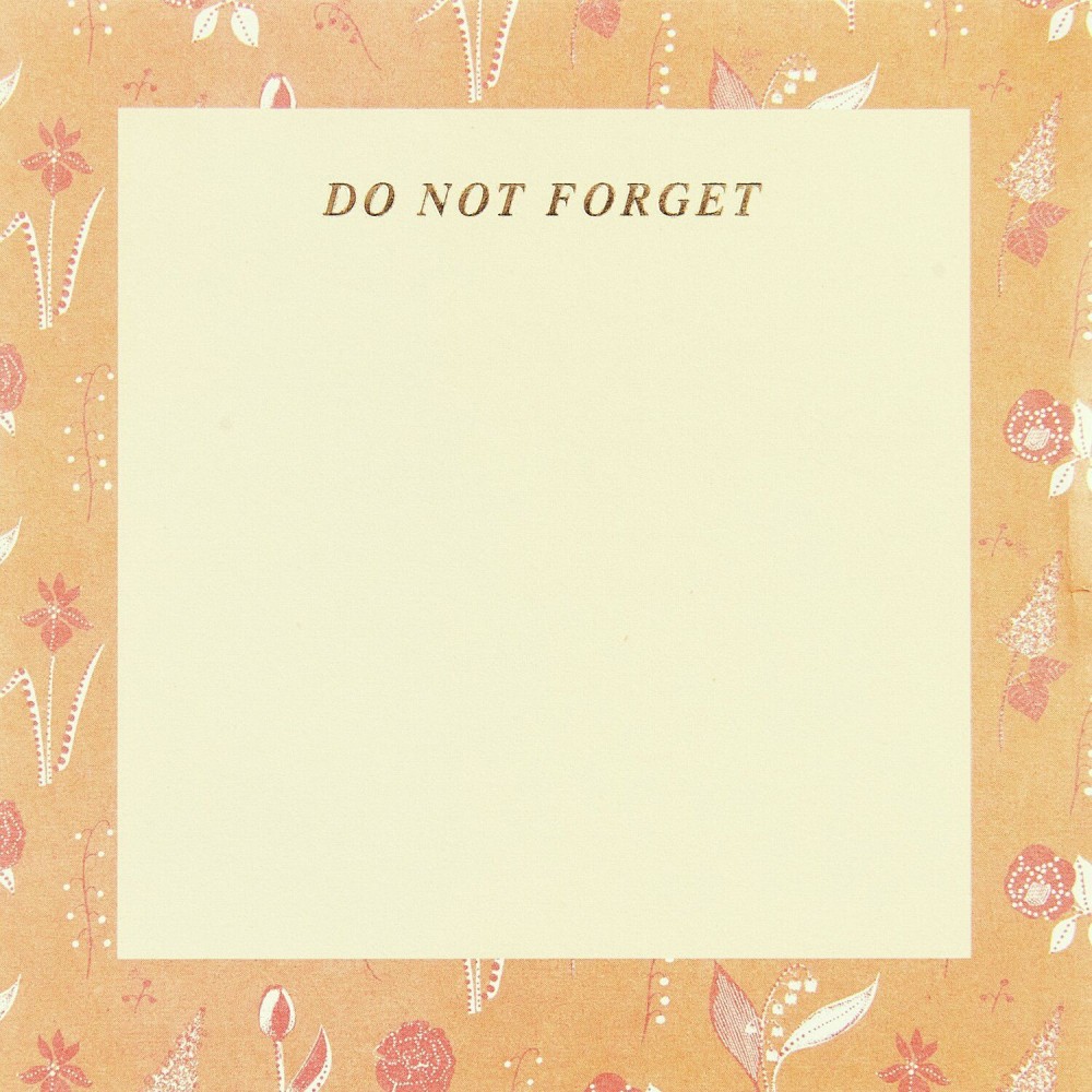 Memo notes Flower Frames 9 x 9 cm - Paper Poetry - 200 pcs
