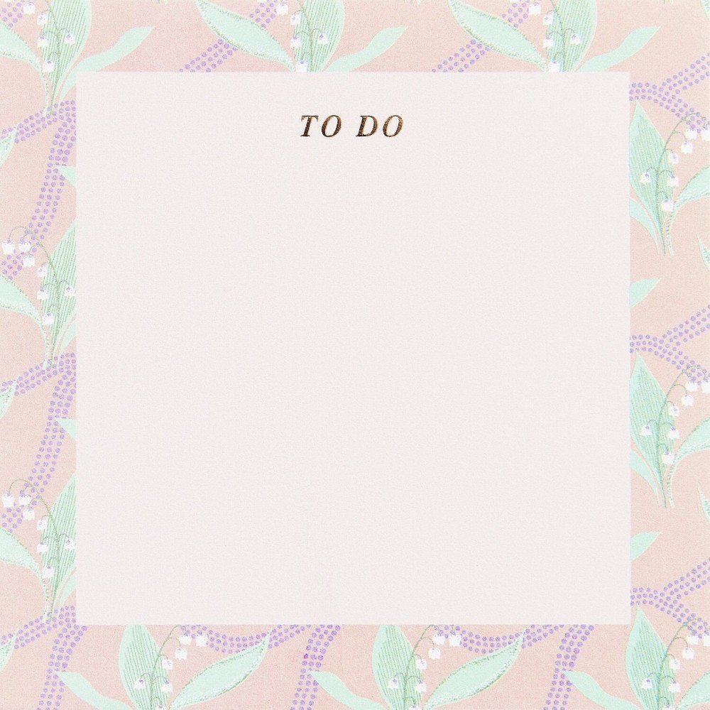 Memo notes Flower Frames 9 x 9 cm - Paper Poetry - 200 pcs