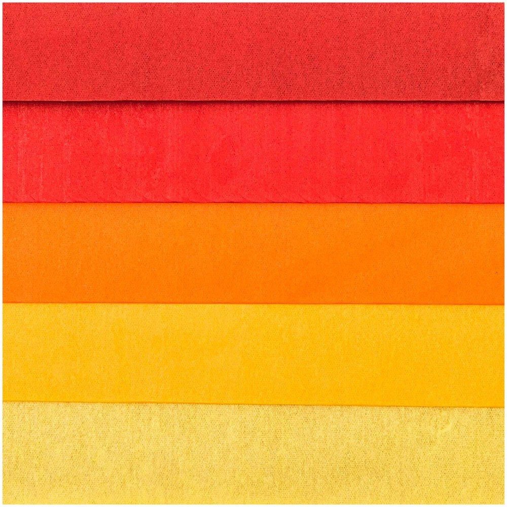 Bibuła do pakowania prezentów Red Mix - Paper Poetry - 5 szt.