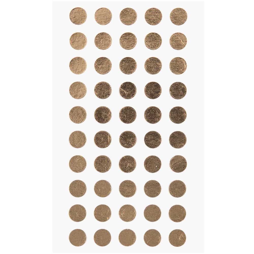 Naklejki papierowe kółka Dots - Paper Poetry - Gold