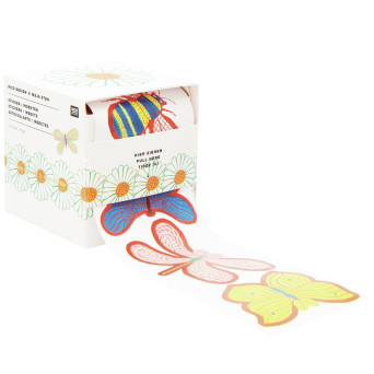 Naklejki na rolce Midsommar Magic Insects - Rico Design - 100 szt.