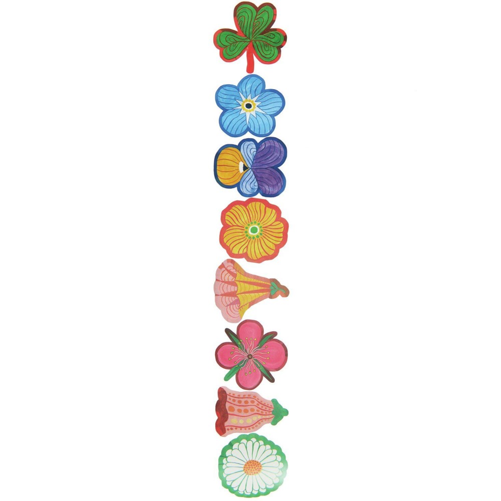 Roll stickers Midsommar Magic Flowers - Rico Design - 100 pcs
