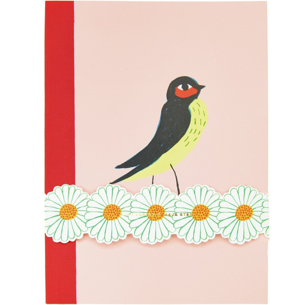 Notes gładki Midsommar Magic Bird 14,5 x 18 cm - Rico Design - 80 ark.