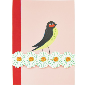Notes gładki Midsommar Magic Bird 14,5 x 18 cm - Rico Design - 80 ark.
