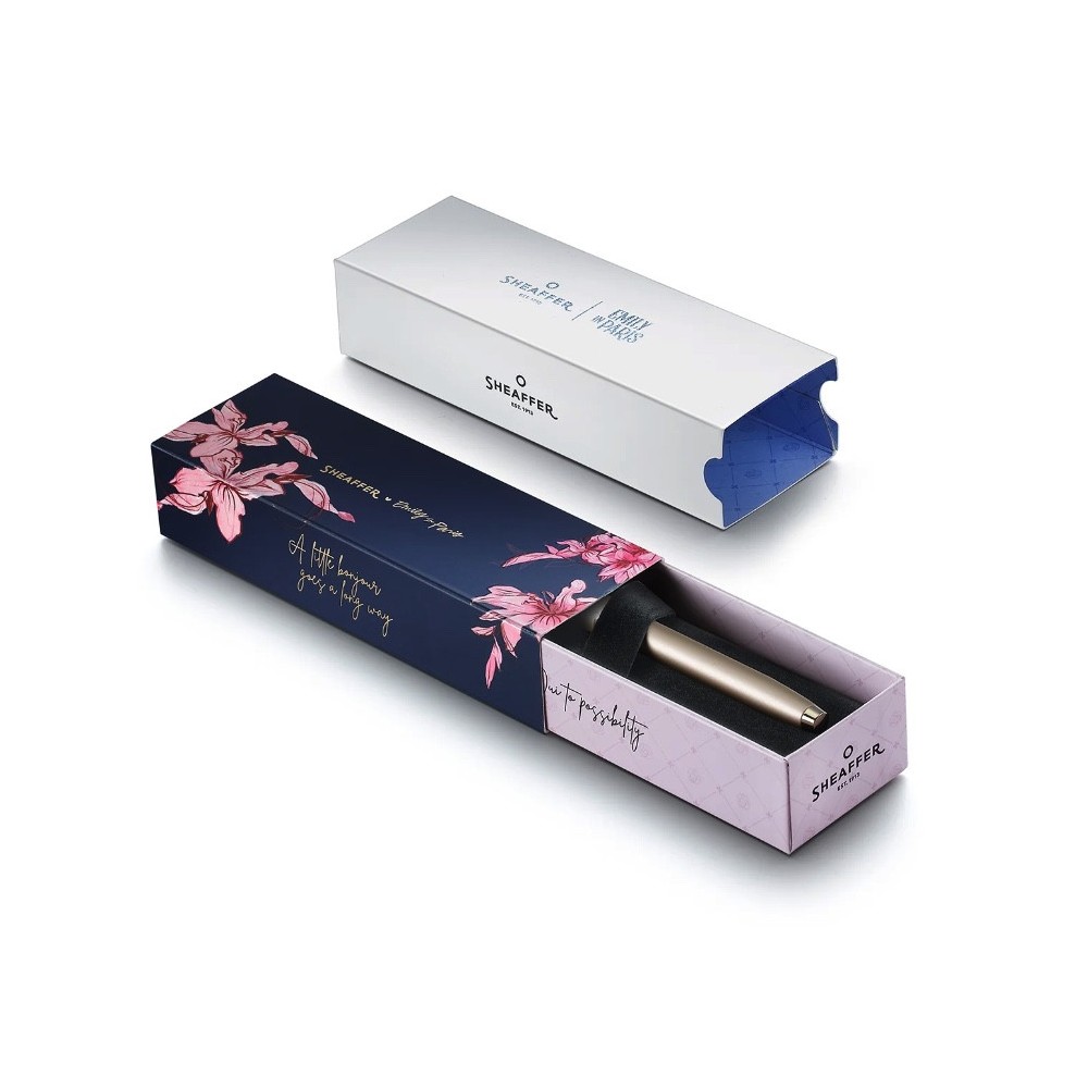 Pióro wieczne Emily in Paris 100 - Sheaffer - Champagne Gold F