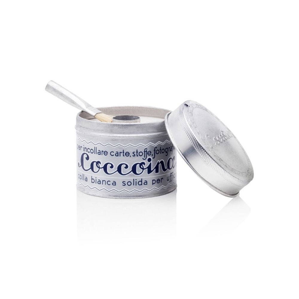 Adhesive paste with brush - Coccoina - White 125 g