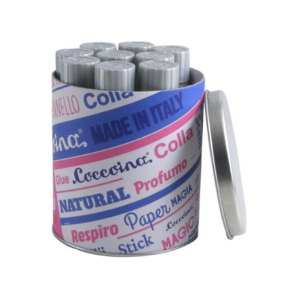 Set of glue sticks in tin - Coccoina - 9 x 20 g