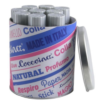 Set of glue sticks in tin - Coccoina - 9 x 20 g