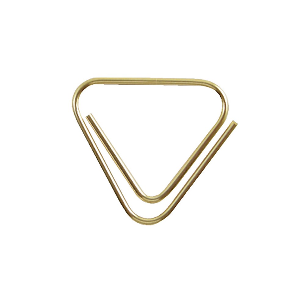 Spinacze narożne do papieru 815 - Zenith - Gold 50 szt.