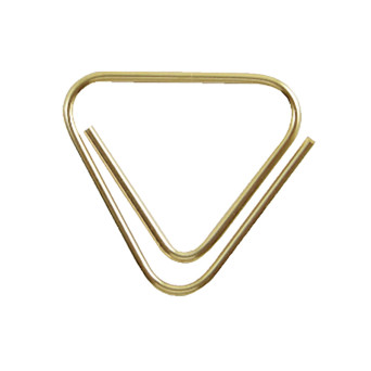 Corner paper clips 815 - Zenith - Gold 50 pcs