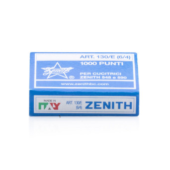 Zszywki 130/E 6/4 - Zenith - 1000 szt.