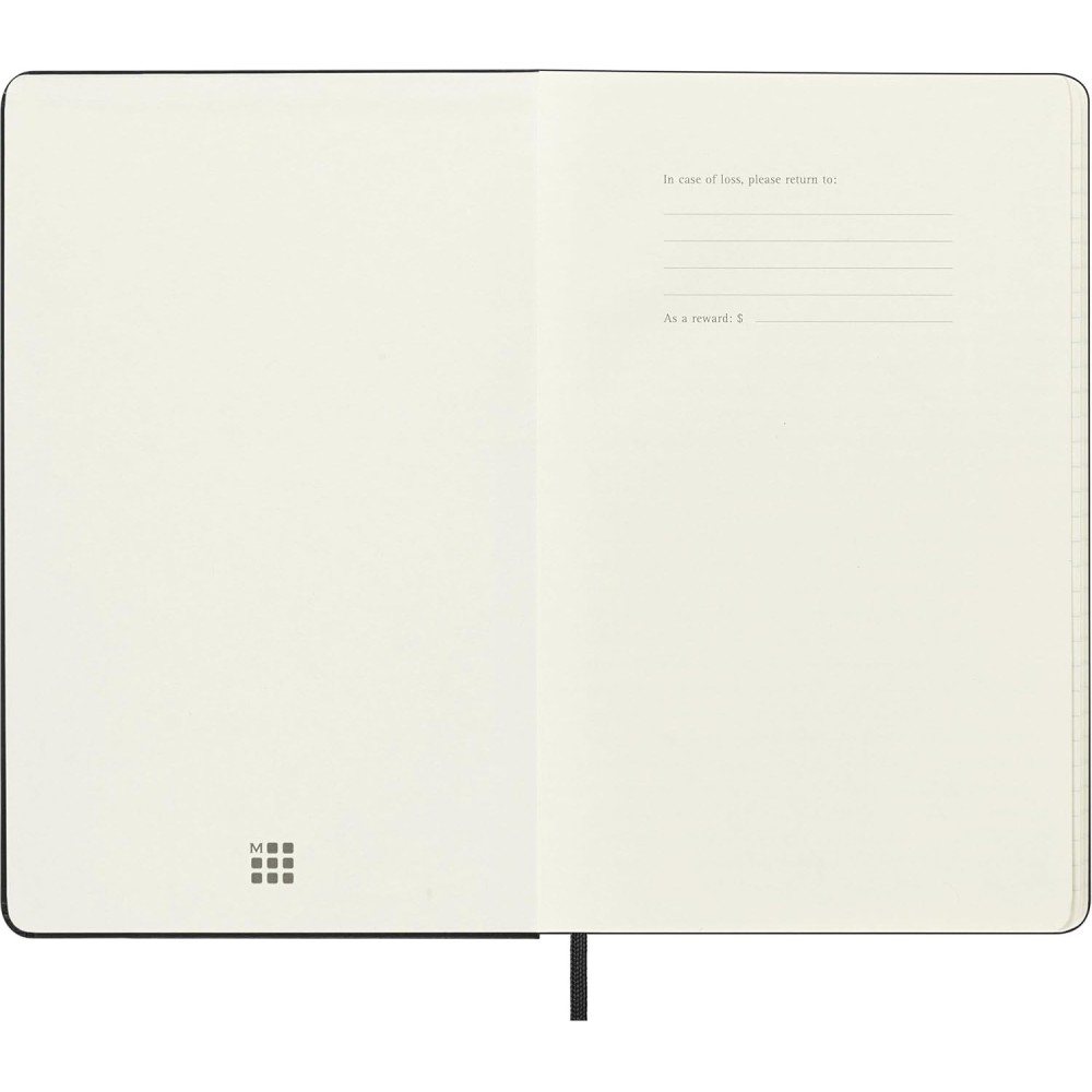 Kalendarz dzienny 2026/2027 L - Moleskine - Black