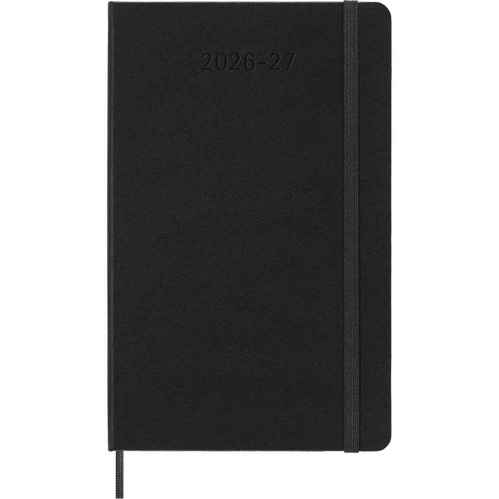 Kalendarz dzienny 2026/2027 L - Moleskine - Black