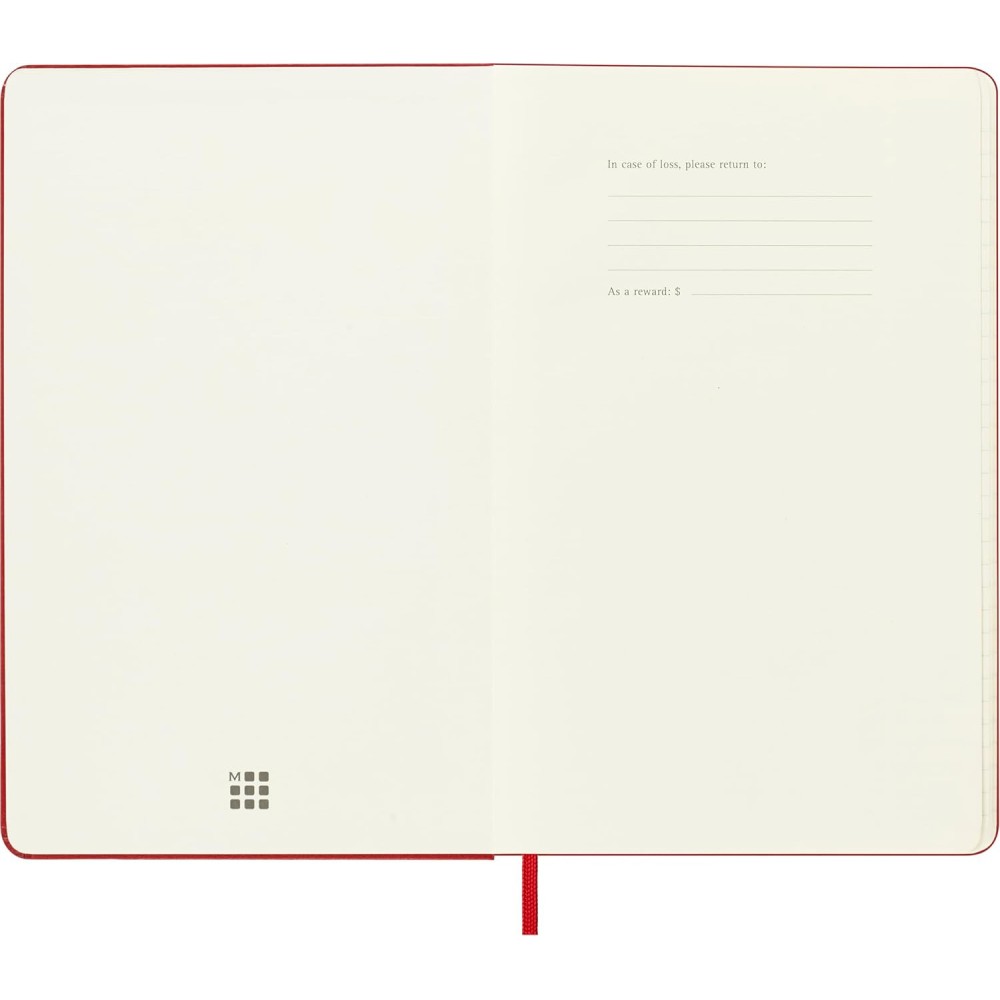 Weekly planner 2026/2027 L - Moleskine - Scarlet Red