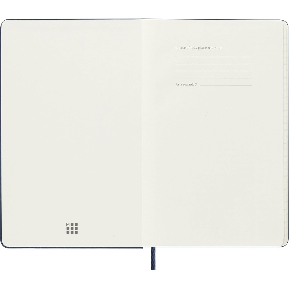 Weekly planner 2026/2027 L - Moleskine - Sapphire Blue