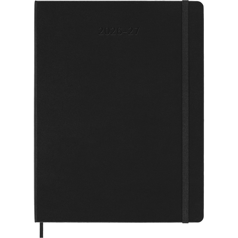 Weekly planner 2026/2027 XL - Moleskine - Black