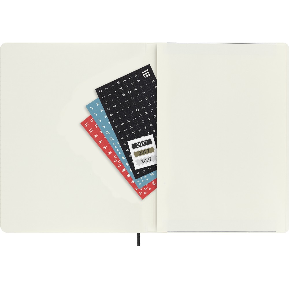 Weekly planner 2026/2027 XL - Moleskine - Black