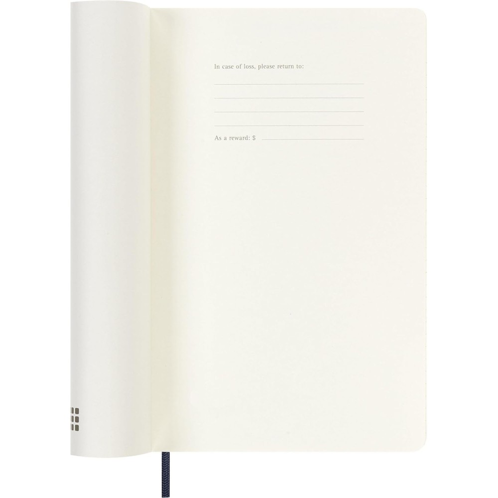 Kalendarz tygodniowy 2026/2027 L - Moleskine - Sapphire Blue