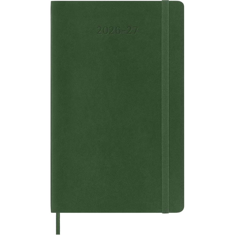 Kalendarz tygodniowy 2026/2027 L - Moleskine - Myrtle Green