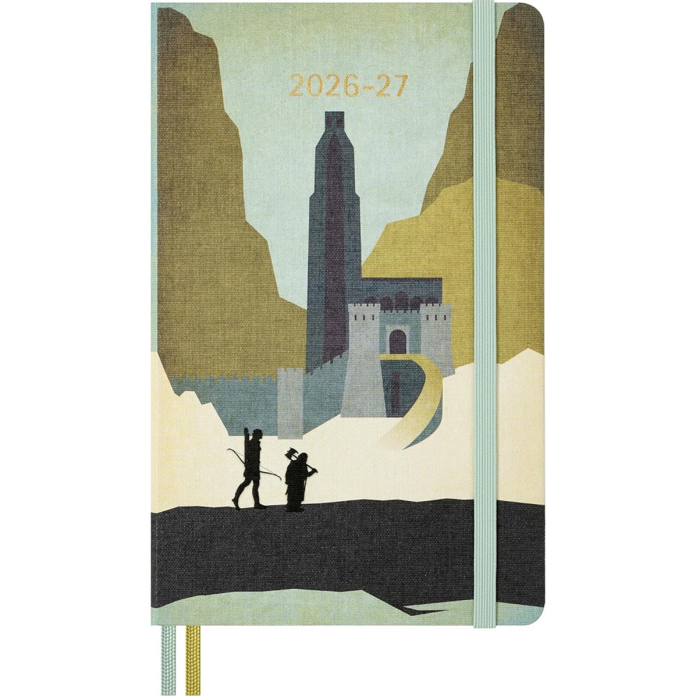 Kalendarz tygodniowy Lord of The Rings 2026/2027 L - Moleskine - Legolas i Gimli