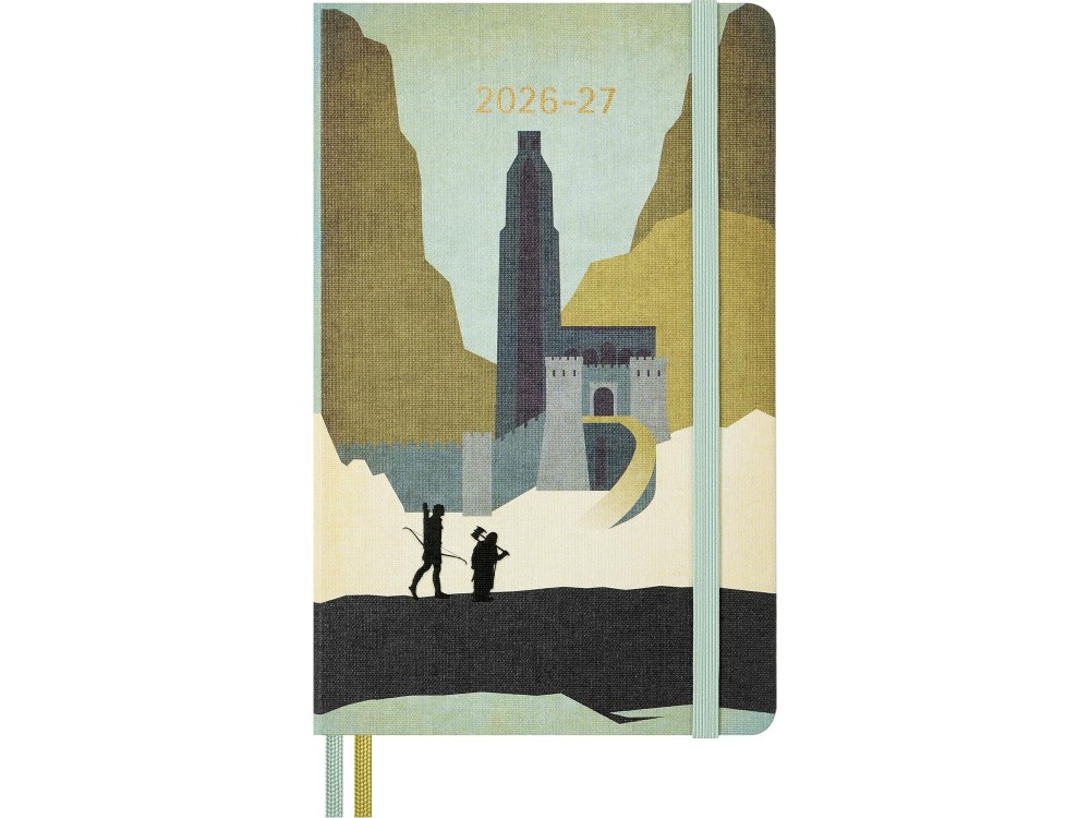 Weekly planner Lord of The Rings 2026/2027 L - Moleskine - Legolas & Gimli