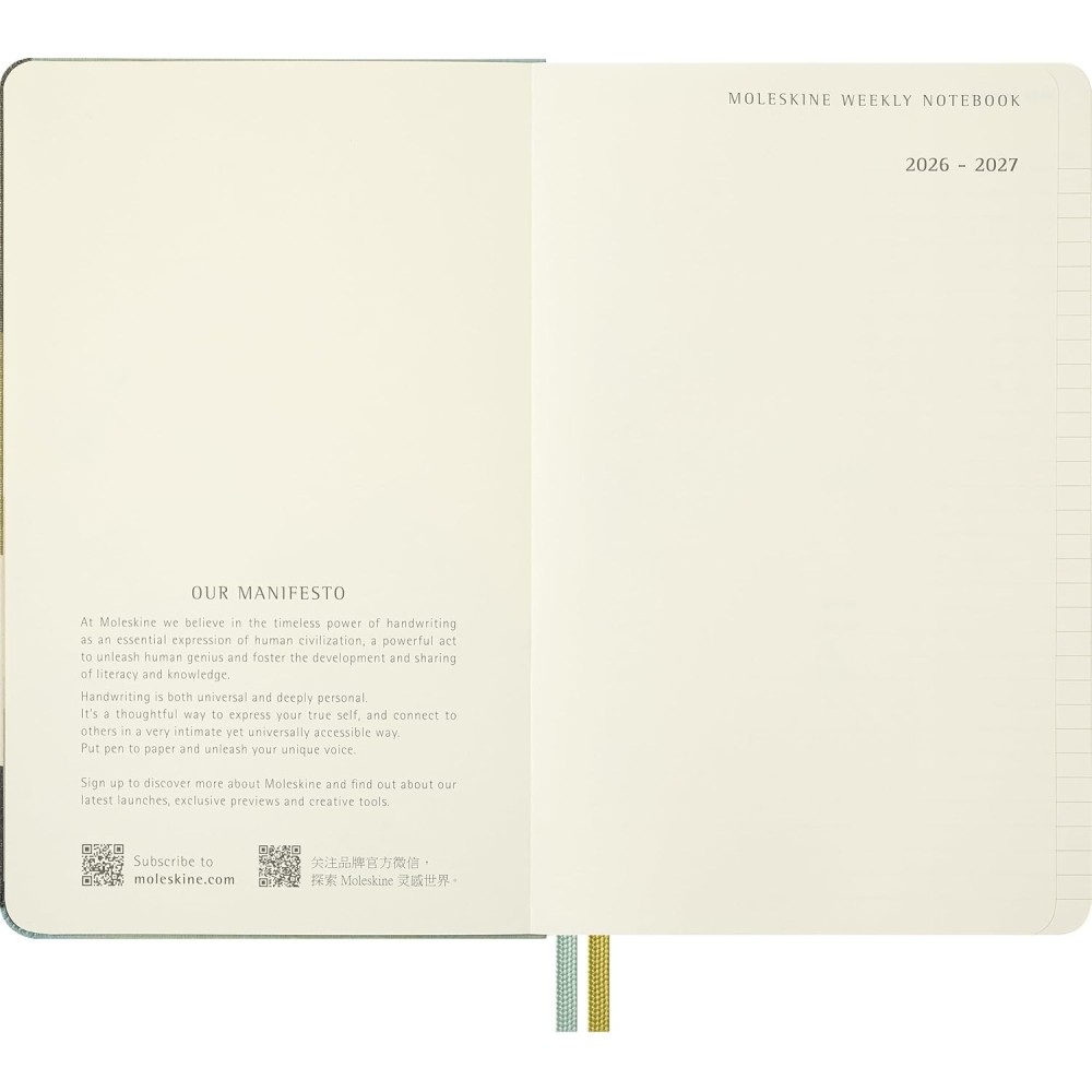 Weekly planner Lord of The Rings 2026/2027 L - Moleskine - Legolas & Gimli