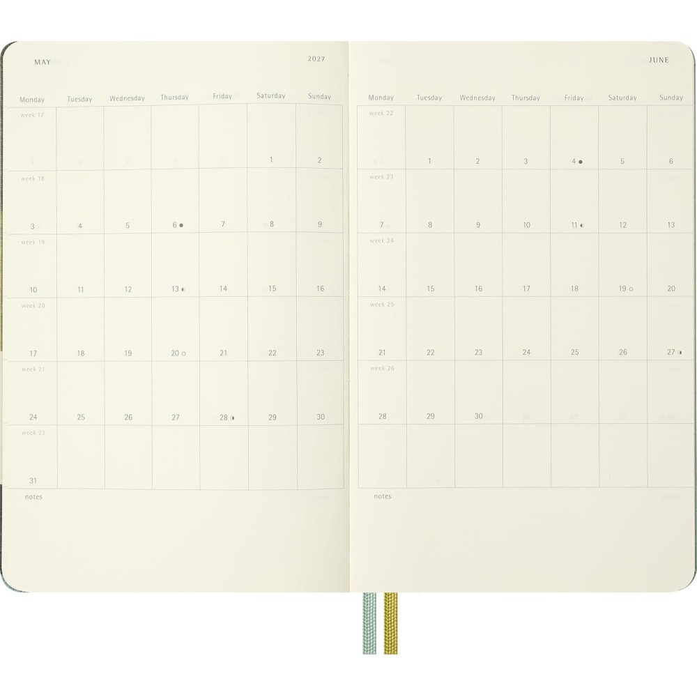 Weekly planner Lord of The Rings 2026/2027 L - Moleskine - Legolas & Gimli