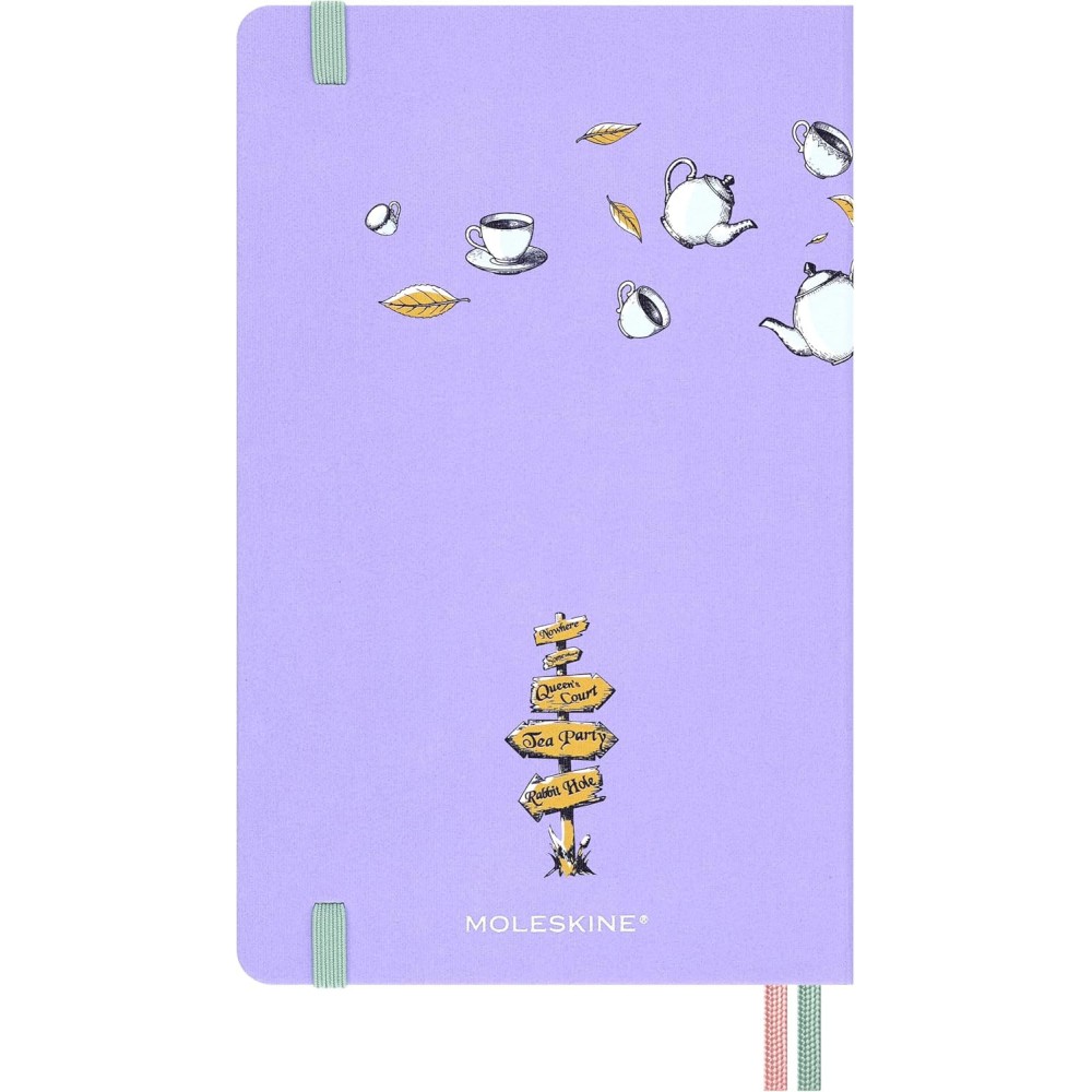 Weekly planner Alice's Adventures in Wonderland 2026/2027 L - Moleskine